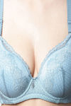 PrettyCat Padded Plunge Wired 3/4th Coverage T-Shirt Bra - Sea Green — thumbnail 6